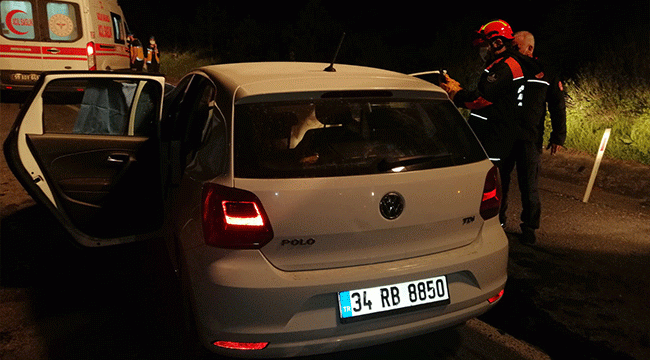 Feci Kazada Hurdaya Dönen Araçta 1 Kişi Öldü