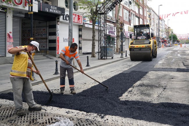 Omurtak Caddesi Kısa Süre İçinde Yeniden Trafiğe Açılacak