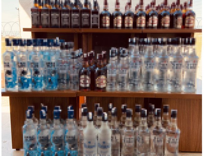 Bazanın Altından 306 Litre Kaçak İçki Çıktı!