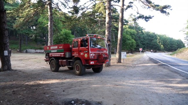 Kazdağları'nda Yangın Riskine Karşı Denetimler Aralıksız Sürüyor