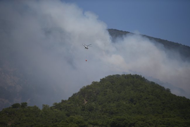 Kazdağları'nda Orman Yangını Çıktı