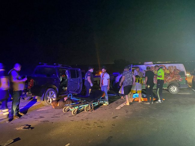 Ters Yönde Seyreden Araç Dehşet Saçtı, 1 Ölü 3 Yaralı