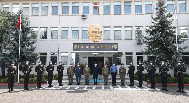 Milli Savunma Bakanı Akar Çorlu'da
