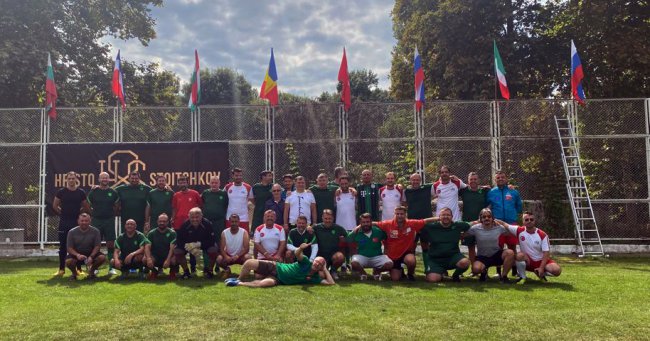 Çorlu Belediyesi Veteran Futbol Takımı Ülkemizi Temsil Etti