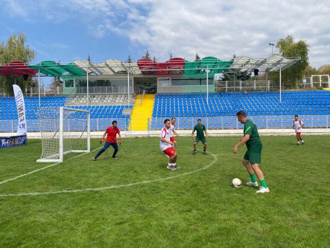 Çorlu Belediyesi Veteran Futbol Takımı Ülkemizi Temsil Etti