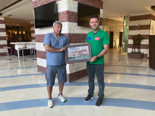 Çorlu Belediyesi Veteran Futbol Takımı Ülkemizi Temsil Etti