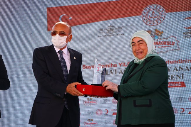 Binali Yıldırım'ın Eşi Semiha Yıldırım Tekirdağ'da Anaokulu Açılışı Yaptı