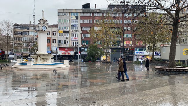 Çorlu'da Çamur Yağdı