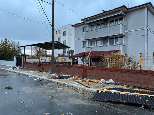 Tekirdağ'da Hasarın Boyutu Gün Ağarınca Ortaya Çıktı
