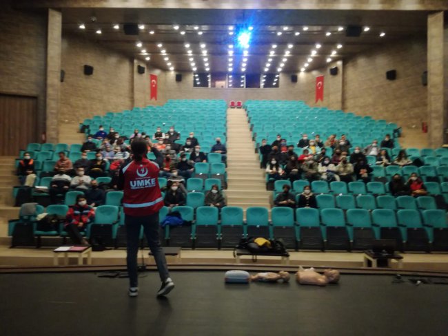AFAD Gönüllülerine İlk Yardım Eğitimi Verildi