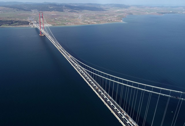1915 Çanakkale Köprüsü'nde Sona Yaklaşıldı