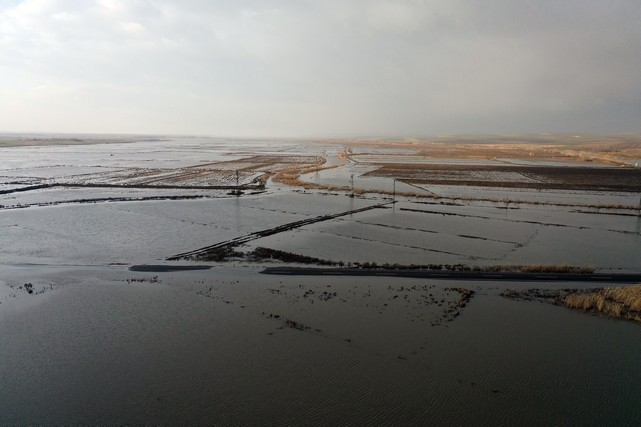 Ergene Nehri Taştı, Köy Yolları Ulaşıma Kapandı