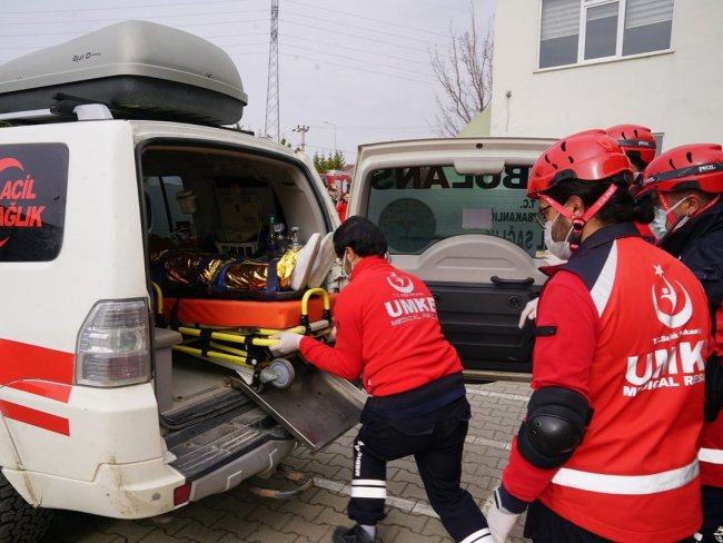 604 Okulda 200 Bin Öğrenciyle Eş Zamanlı Tatbikat