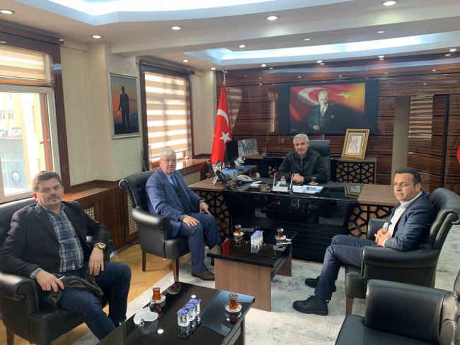 Başkan Yüksel’den Adıyaman İl Emniyet Müdürü'ne Taziye Ziyareti