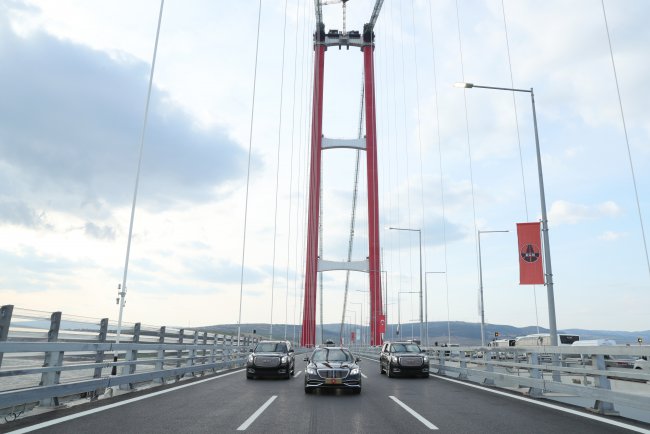 1915 Çanakkale Köprüsü Açıldı