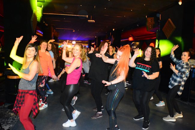 'Çorlu Anneleri' Yaren Bebek Yararına Zumba Yaptı