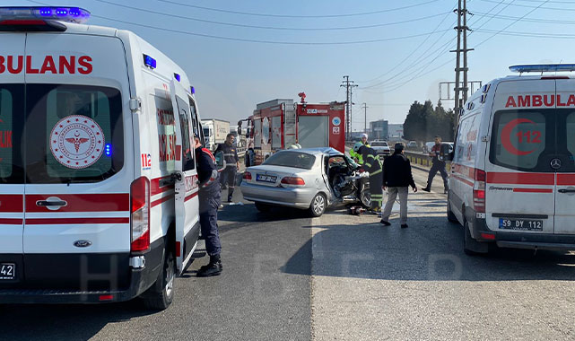 Hatalı Dönüş Faciaya Neden Oldu, Oğlu Öldü Baba Yaralandı