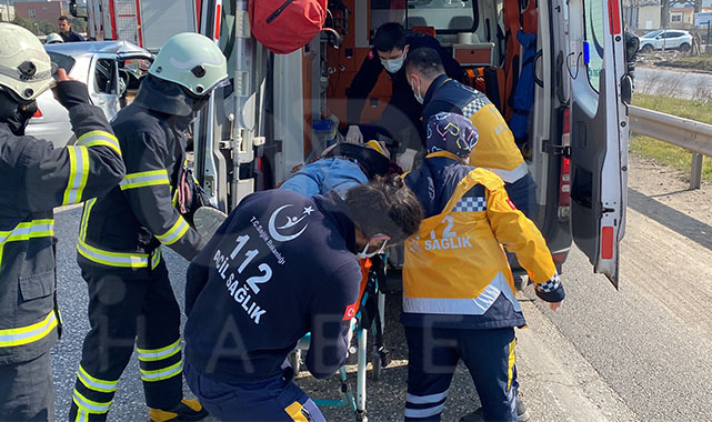 Hatalı Dönüş Faciaya Neden Oldu, Oğlu Öldü Baba Yaralandı