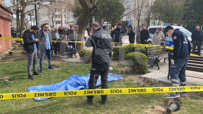 Parkta Ölen Adamı Uyuyor Sandılar!