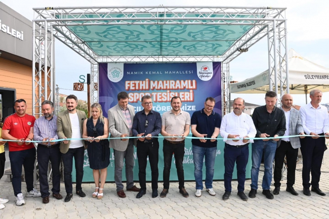 Süleymanpaşa Bir Spor Tesisi Daha Kazandı
