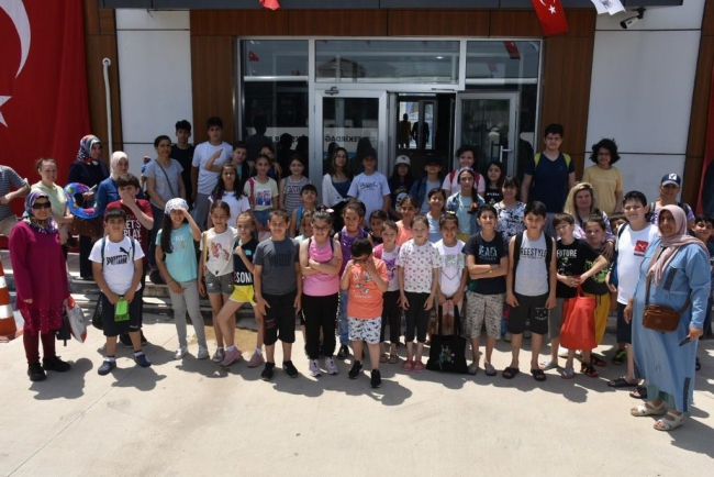 Büyükşehir Belediyesi Muratlı’da Çocukları Su Sporları İle Buluşturdu