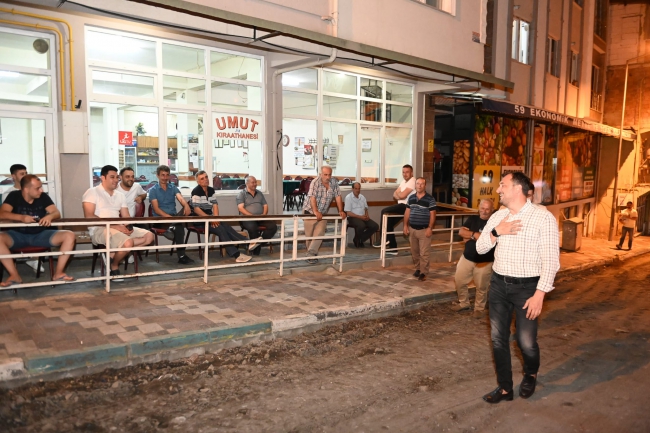 Çınarlı Caddesi Sil Baştan Yenileniyor