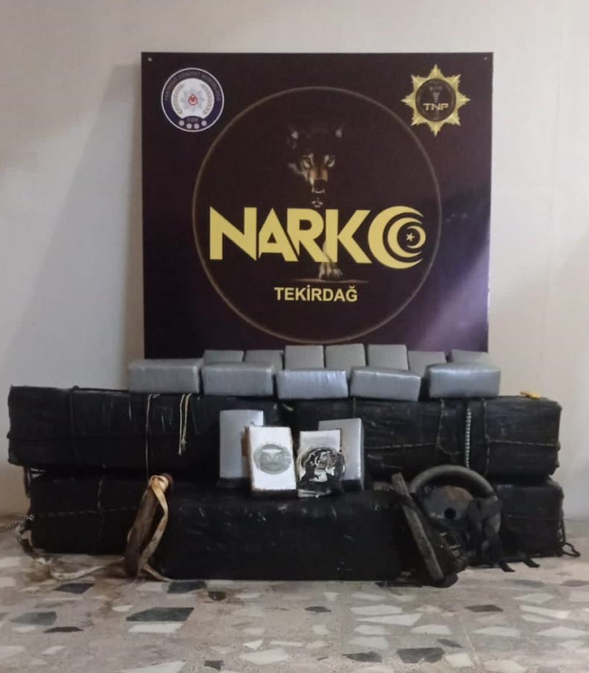 Tekirdağ Limanı'nda 242 Kilogram Kokain Ele Geçirildi