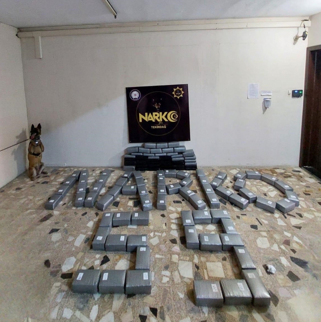 Tekirdağ Limanı'nda 242 Kilogram Kokain Ele Geçirildi