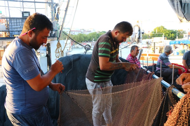 Balıkçılar Palamut Umuduyla Hazırlıklara Başladı