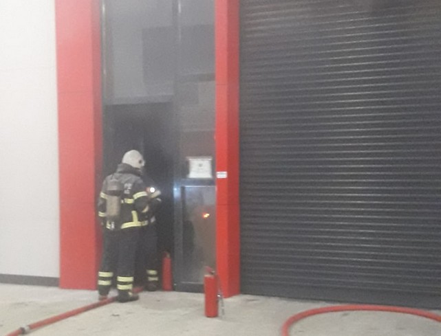 Patlayan Akü Yangın Çıkardı
