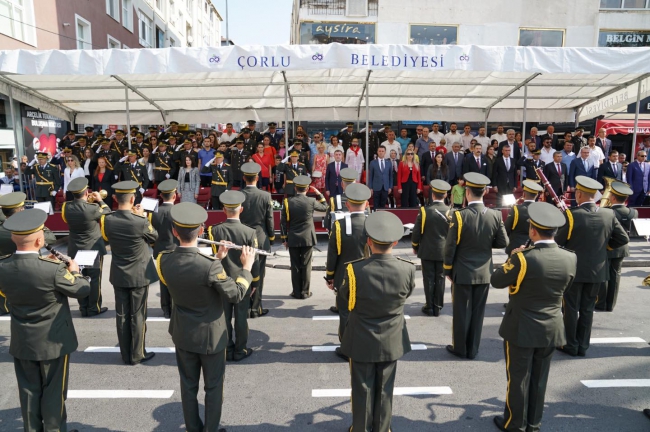 Çorlu'da Zafer Bayramı'nın 100. Yıl Coşkusu Yaşandı