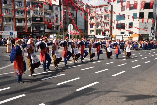 Çorlu'da Zafer Bayramı'nın 100. Yıl Coşkusu Yaşandı