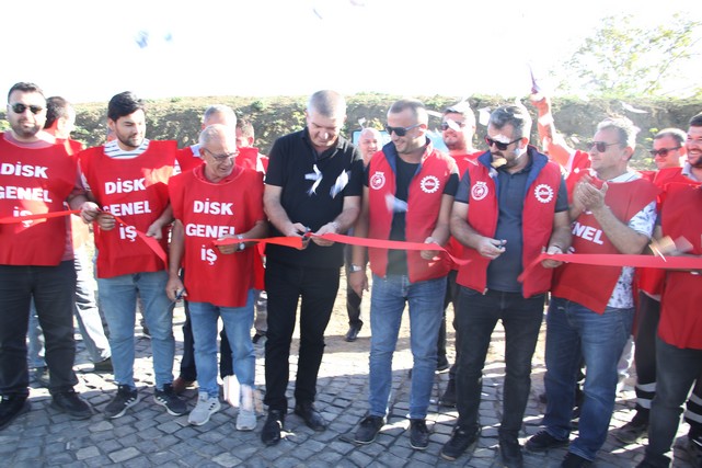 Ek Zam Alamayan Tekirdağ Büyükşehir Belediyesi İşçileri Eylem Yaptı