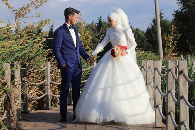 Ergene Belediyesi'nin Eserleri Yeni Evlenen Çiftlerin Doğal Stüdyoları Oldu