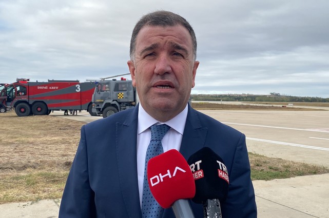 Trakya'nın Tek Havalimanında Nefes Kesen Tatbikat!