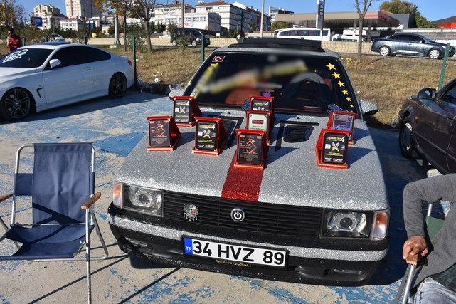Modifiye Araç Tutkunları Çorlu'da Buluştu