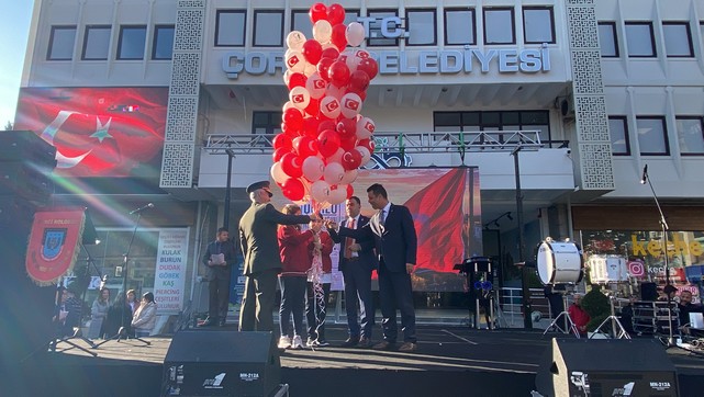 Çorlu'nun Düşman İşgalinden Kurtuluşunun 100. Yılı Kutlandı