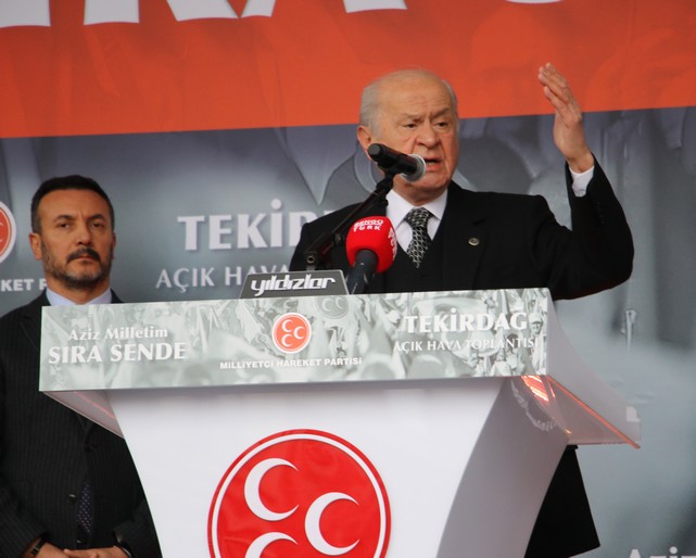 Bahçeli: ''Türkiye, Parmak Sallanarak Hizaya Sokulacak Bir Ülke Değildir''