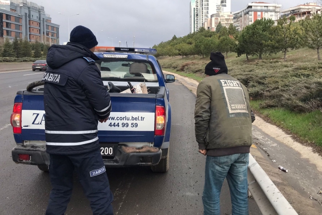 Çorlu'da Dondurucu Soğuk! Hissedilen Sıcaklık -7