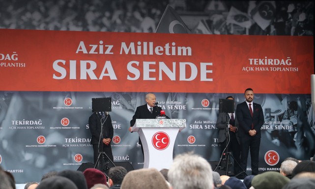 Bahçeli: ''Türkiye, Parmak Sallanarak Hizaya Sokulacak Bir Ülke Değildir''