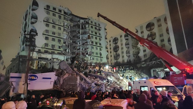 Kahramanmaraş'ta 7,4 Büyüklüğünde Deprem