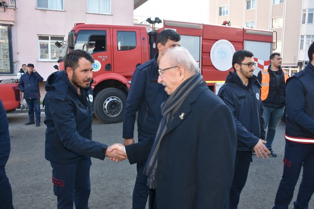 Kahraman İtfaiyeciler Deprem Bölgesinden Tekirdağ'a Döndü