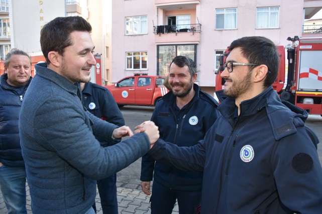 Kahraman İtfaiyeciler Deprem Bölgesinden Tekirdağ'a Döndü