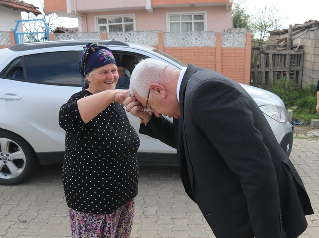 Başkan Yüksel Bayramı Vatandaşlarla Geçirdi