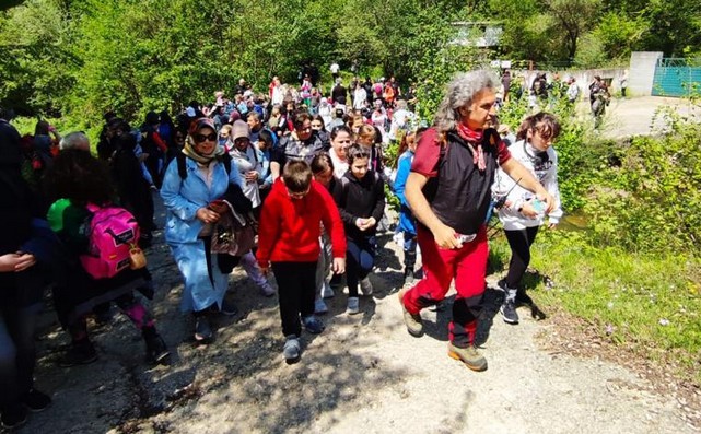 "Aileler Doğada" Etkinliğinde Hem Anneler Hem Çocuklar Eğlendi