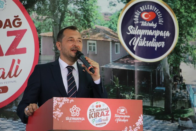 57. Uluslararası Tekirdağ Kiraz Festivali Başladı