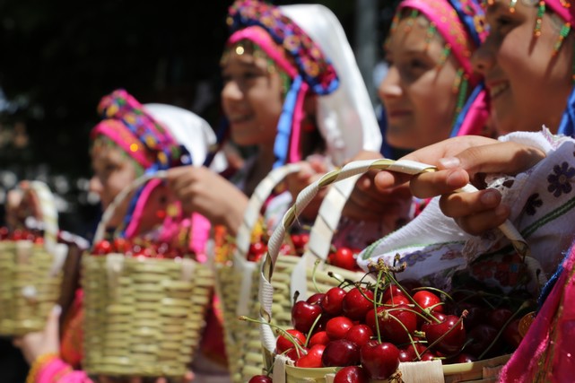 57. Uluslararası Tekirdağ Kiraz Festivali Başladı