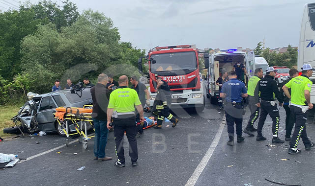 Kocaeli'den Çanakkale'ye Gidiyordu, Ölüm Çorlu'da Yakaladı