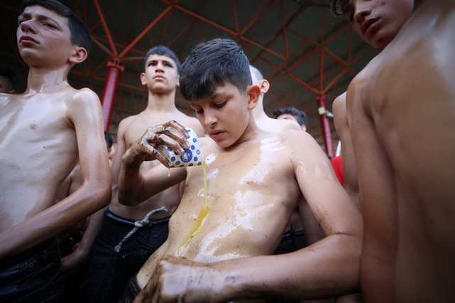 662. Tarihi Kırkpınar Yağlı Güreşleri, Başladı