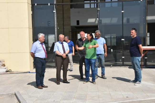 4 Yıldır Yapımı Süren Çorlu Otobüs Terminali'nde Son Aşamaya Gelindi